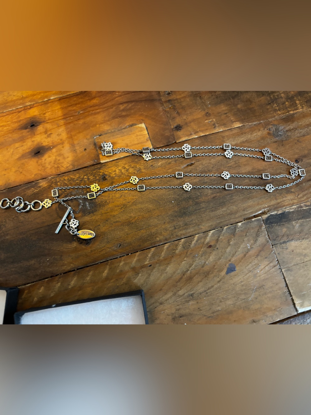 Lois Hill 925 Sterling Silver 32” Station Necklace | Nordstrom